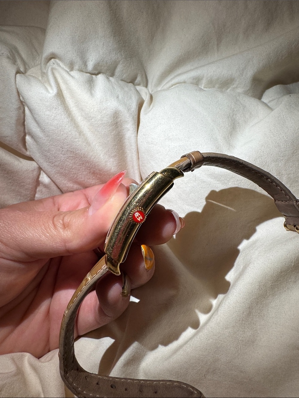 Michele Milou park watch leather band - Picture 2 of 5